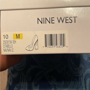Nine West Citabello Navy Heels